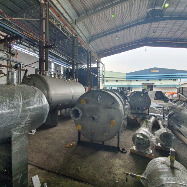 fabrication of vessel and hoppers4