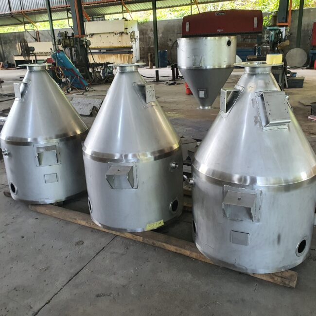 fabrication of vessel and hoppers5